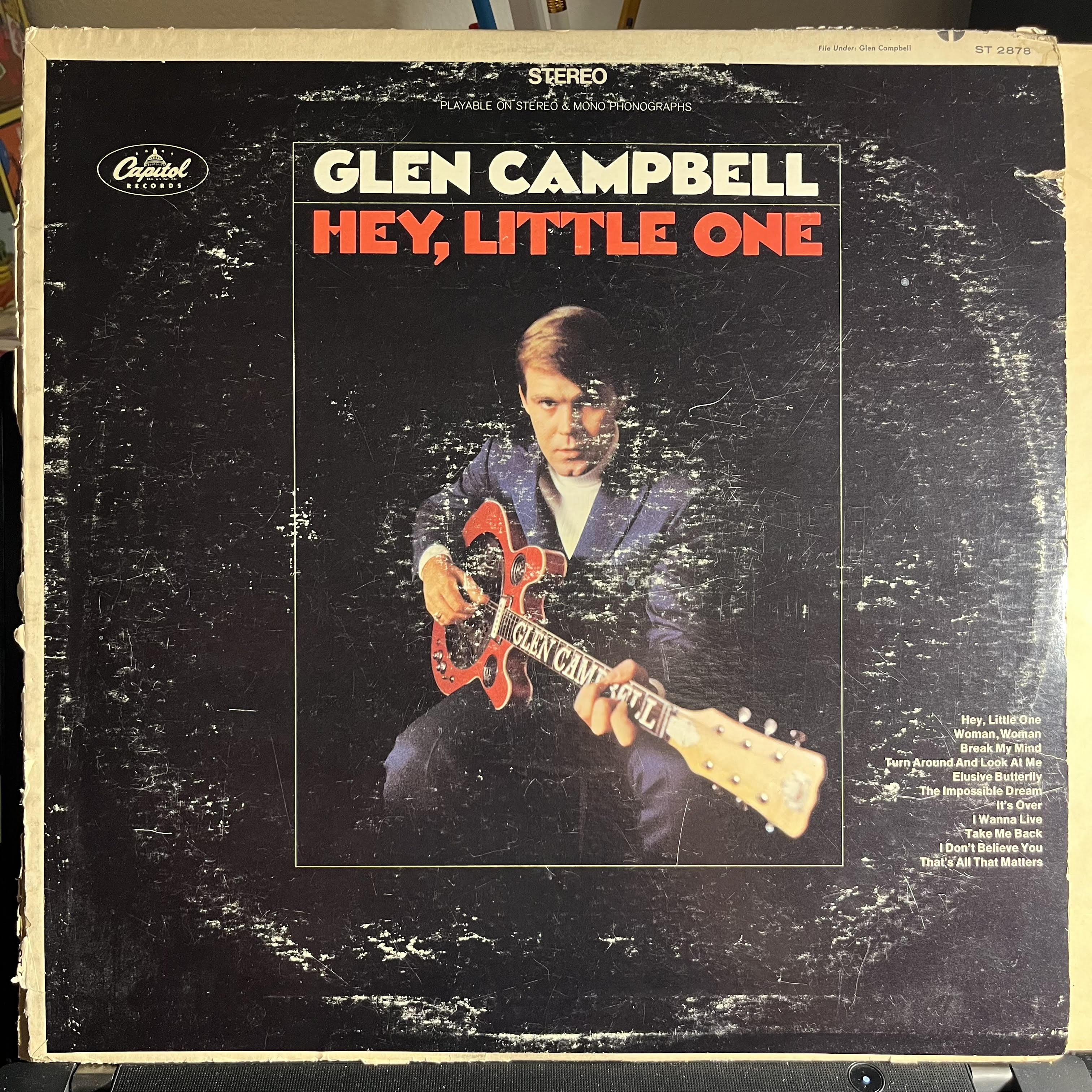 Glen Campbell - Hey, Little One | Excellent (EX) Very Good (VG)