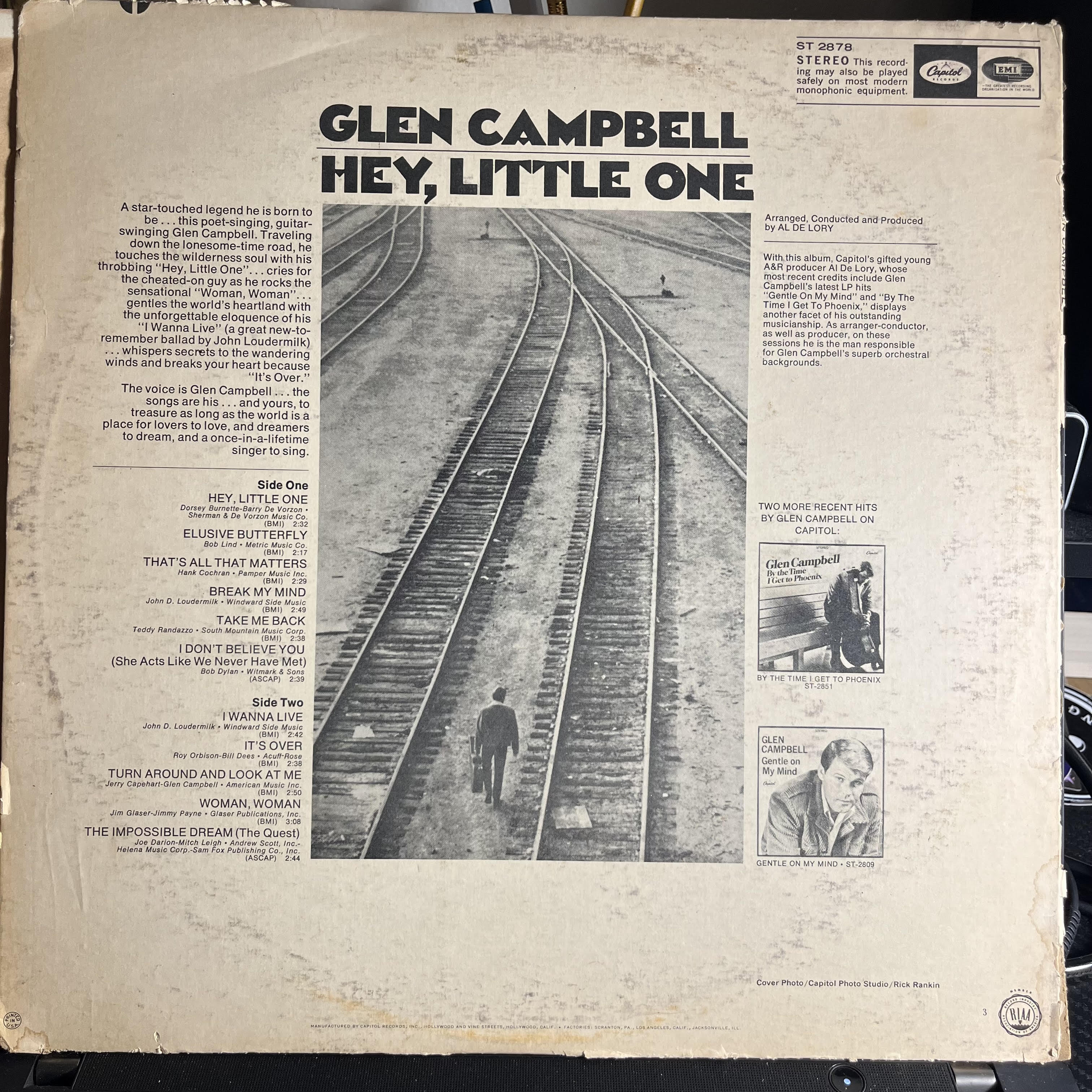 Glen Campbell - Hey, Little One | Excellent (EX) Very Good (VG)