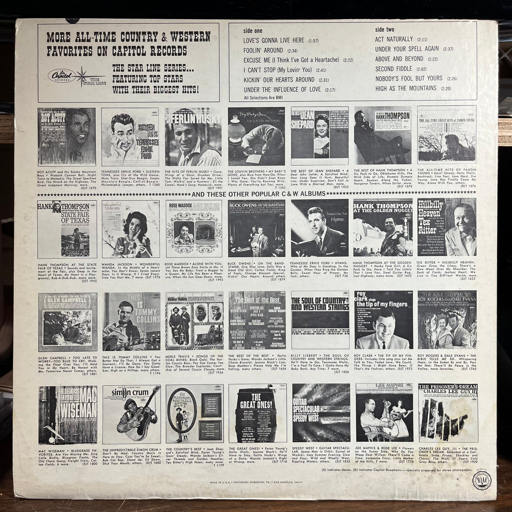 Buck Owens - The Best Of Buck Owens (VINYL) | Excellent+ (EX+) Excellent (EX)