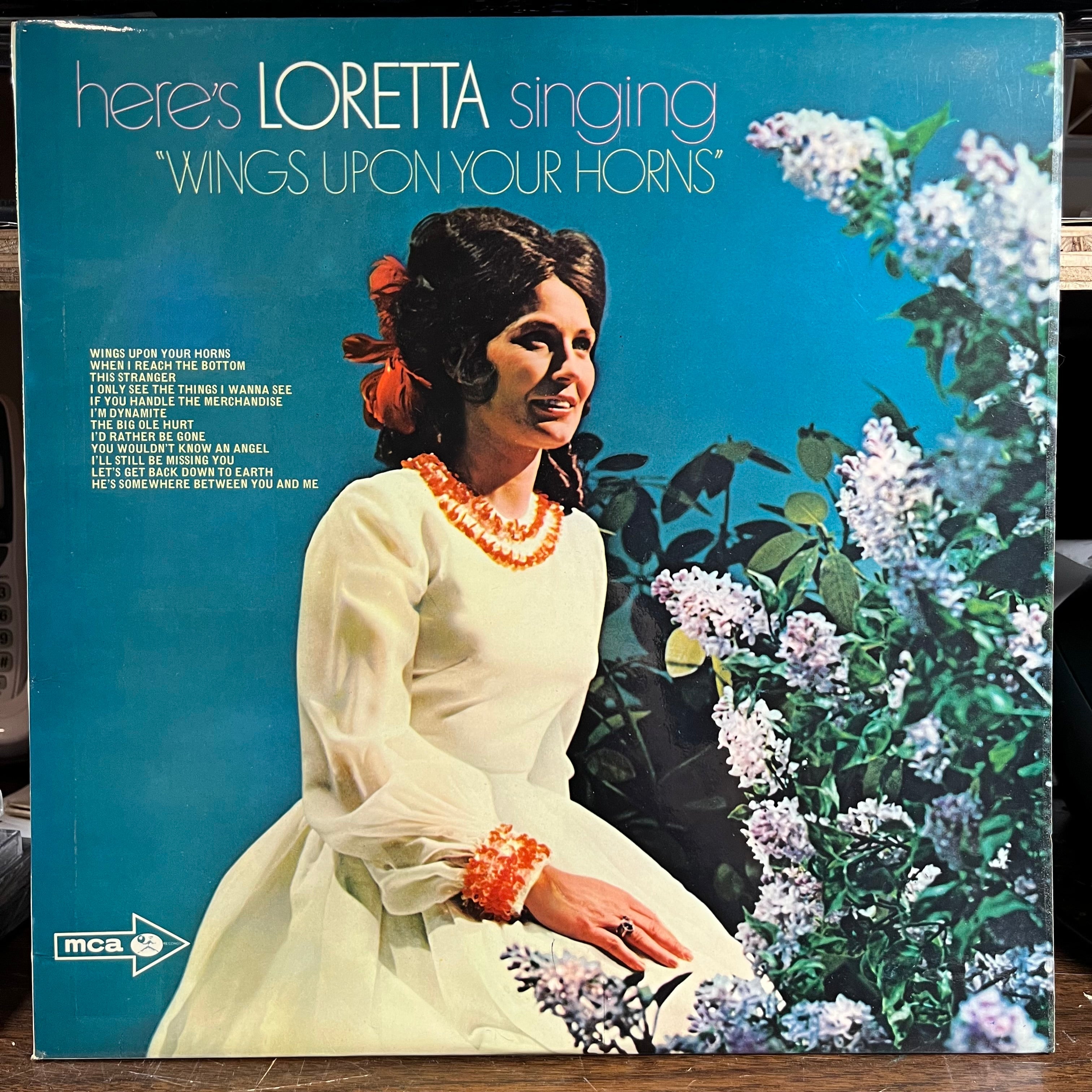 Loretta Lynn - Wings Upon Your Horns (UK VINYL) | Excellent (EX) Near Mint (NM)