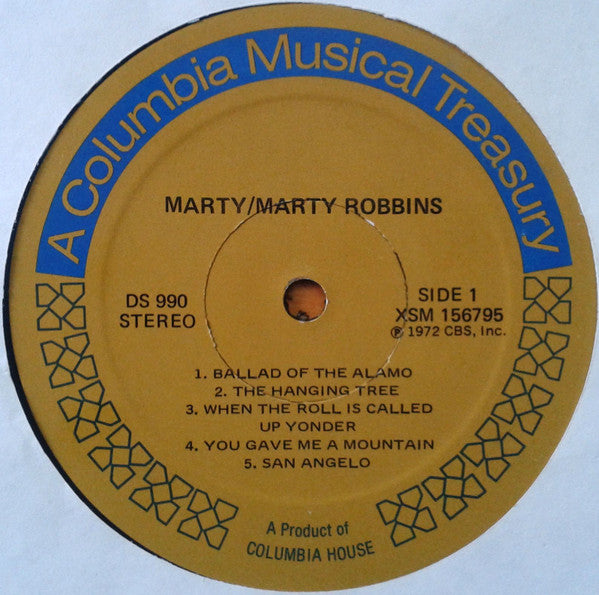 Marty Robbins - Marty! | Excellent (EX) Excellent (EX)
