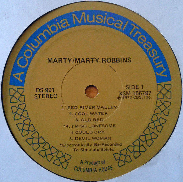 Marty Robbins - Marty! | Excellent (EX) Excellent (EX)