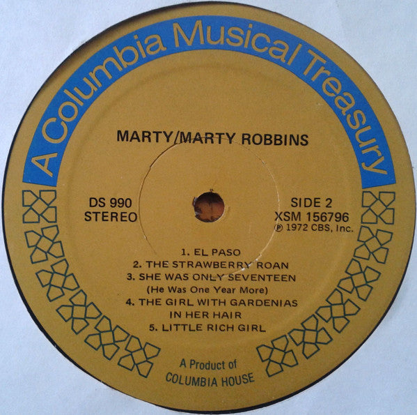 Marty Robbins - Marty! | Excellent (EX) Excellent (EX)