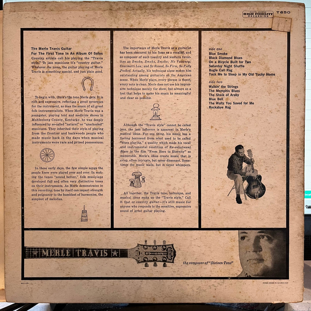 Merle Travis - The Merle Travis Guitar | Good Plus (G+) Very Good (VG)