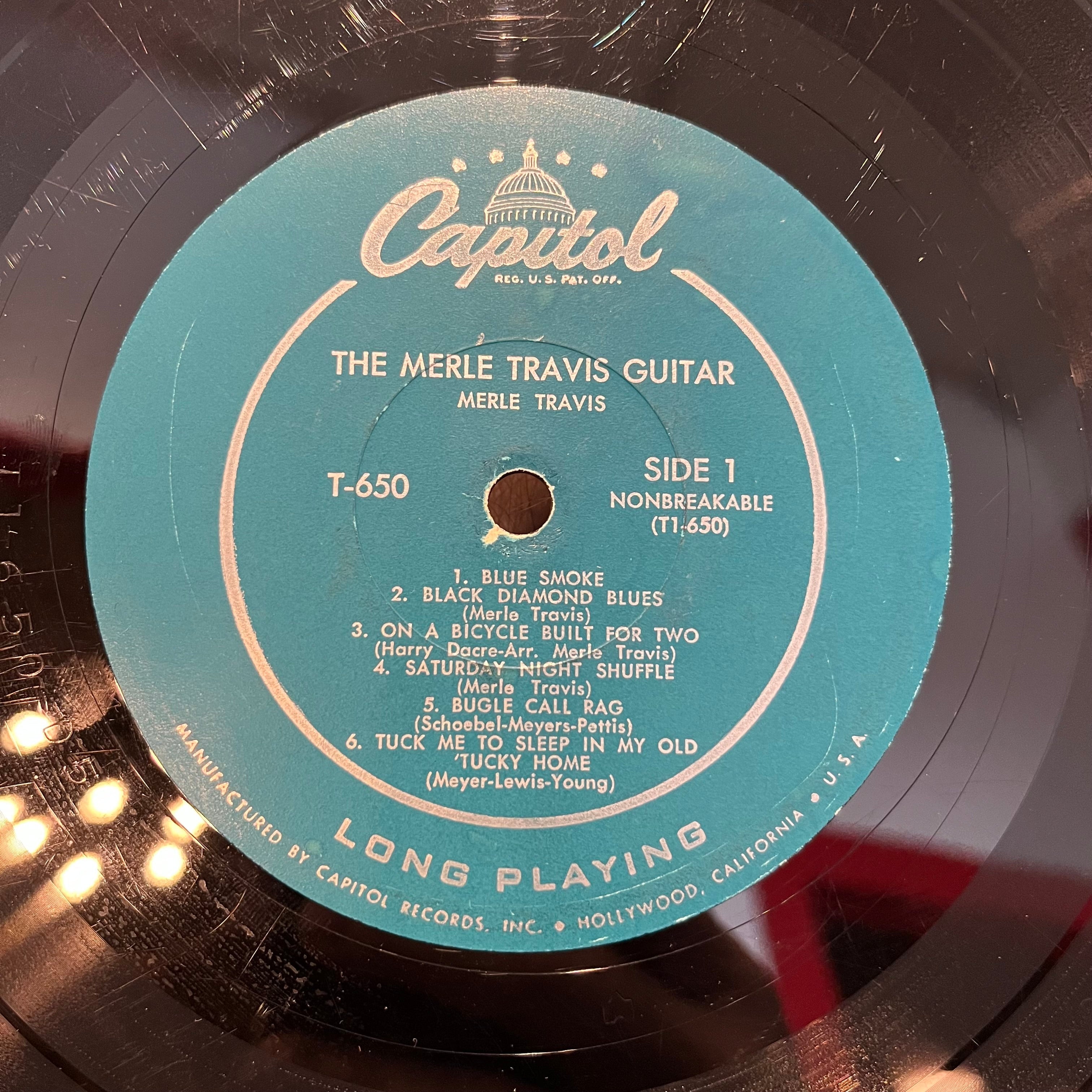Merle Travis - The Merle Travis Guitar | Good Plus (G+) Very Good (VG)