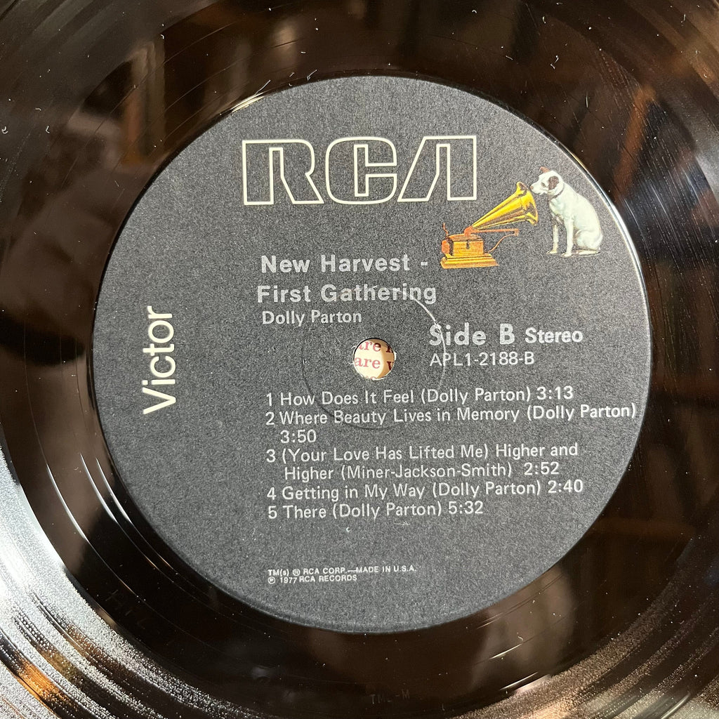 Dolly Parton - New Harvest ... First Gathering *PROMO* (VINYL) | Near Mint (NM) Very Good Plus (VG+)