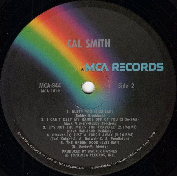 Cal Smith (VINYL) | Near Mint (NM) Very Good Plus (VG+)