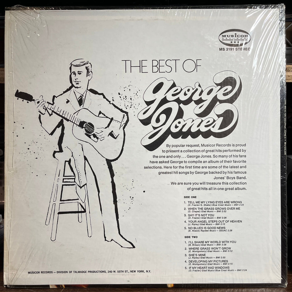 George Jones (2) - The Best Of George Jones (VINYL) | Near Mint (NM) Near Mint (NM)