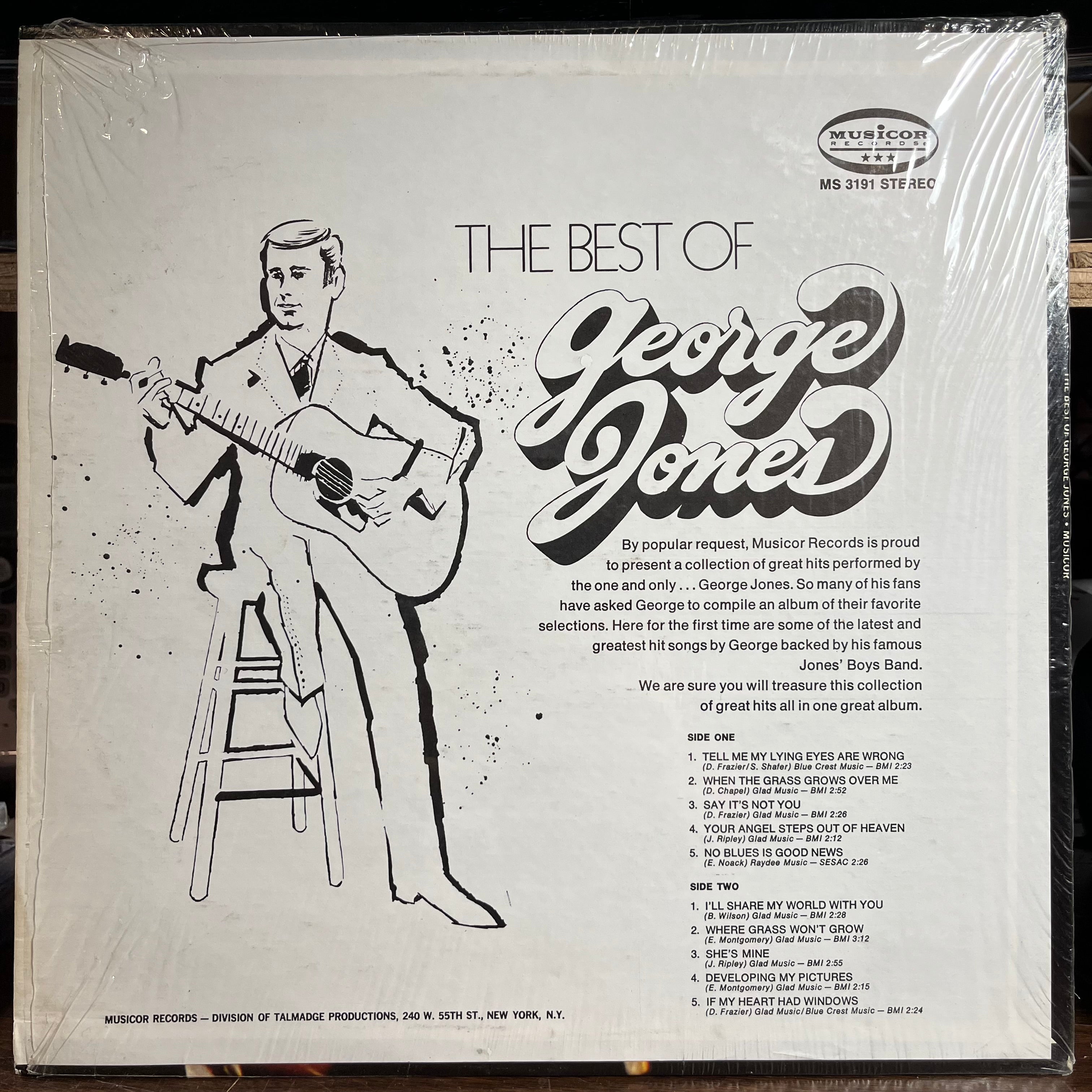 George Jones (2) - The Best Of George Jones (VINYL) | Near Mint (NM) Near Mint (NM)