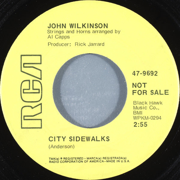 John Wilkinson - July, You're A Woman (7" VINYL) | Near Mint (NM or M-) Excellent+ (EX+)