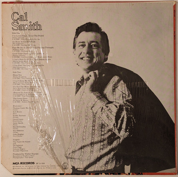 Cal Smith (VINYL) | Near Mint (NM) Very Good Plus (VG+)