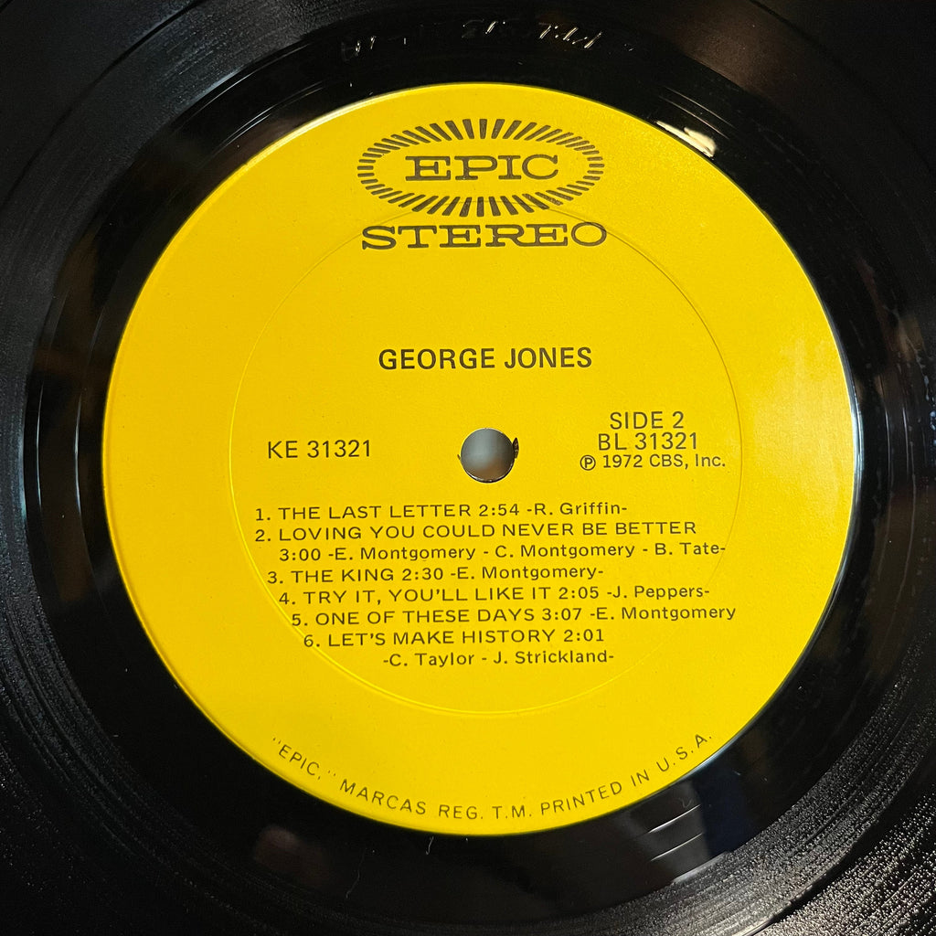 George Jones (2) - George Jones (VINYL) | Near Mint (NM) Excellent (EX)