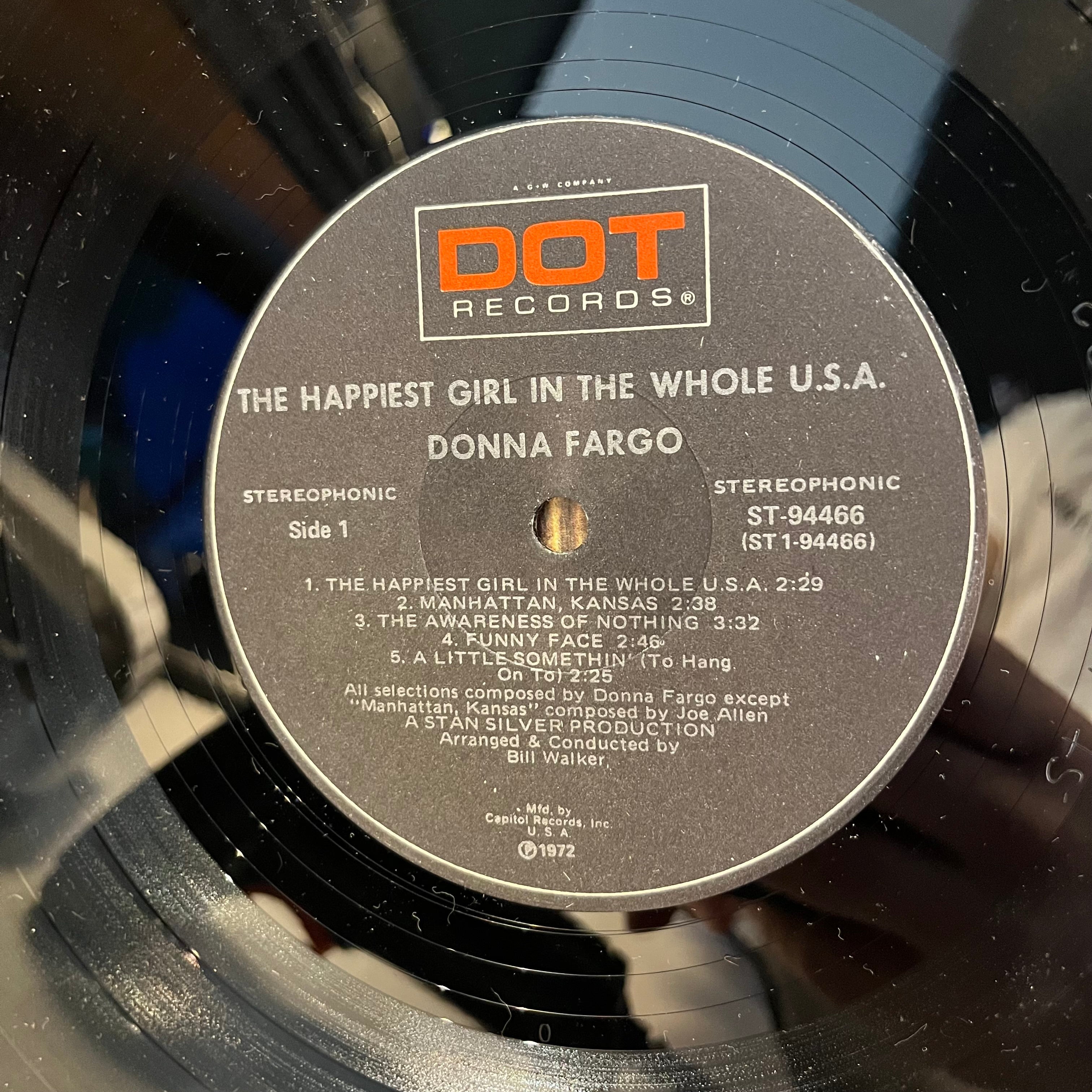 Donna Fargo - Happiest Girl In The World | Near Mint (NM) Near Mint (NM)