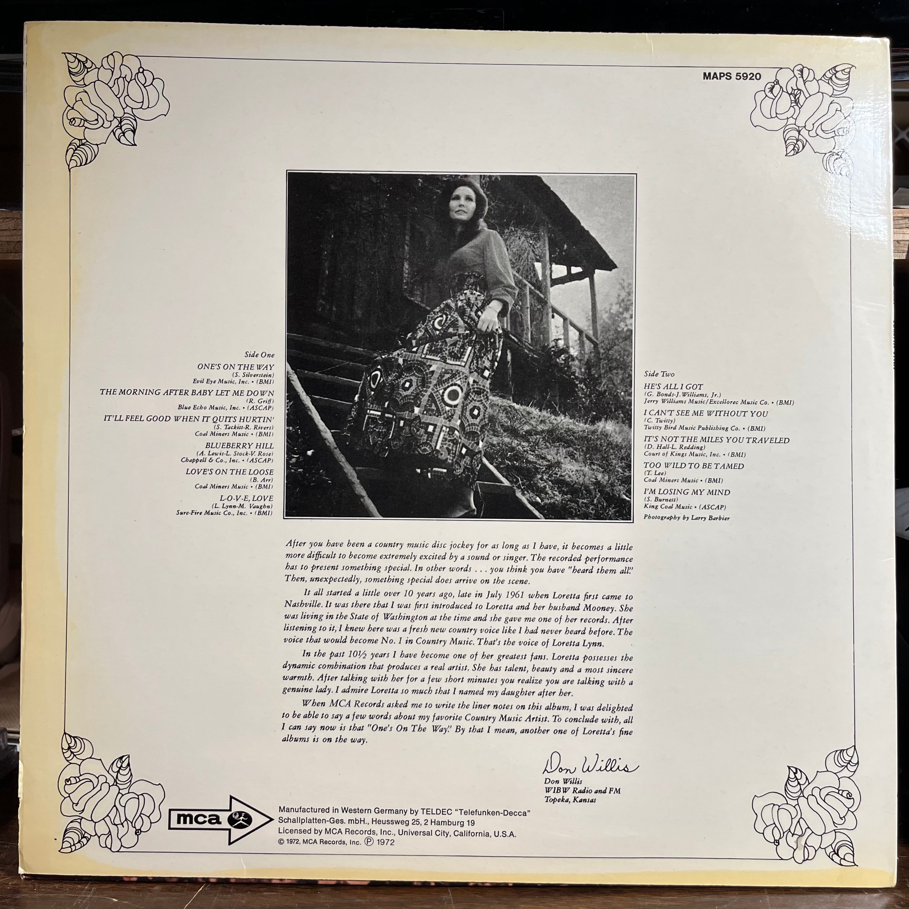 One's On The Way (GERMAN VINYL) | Near Mint (NM) Near Mint (NM)