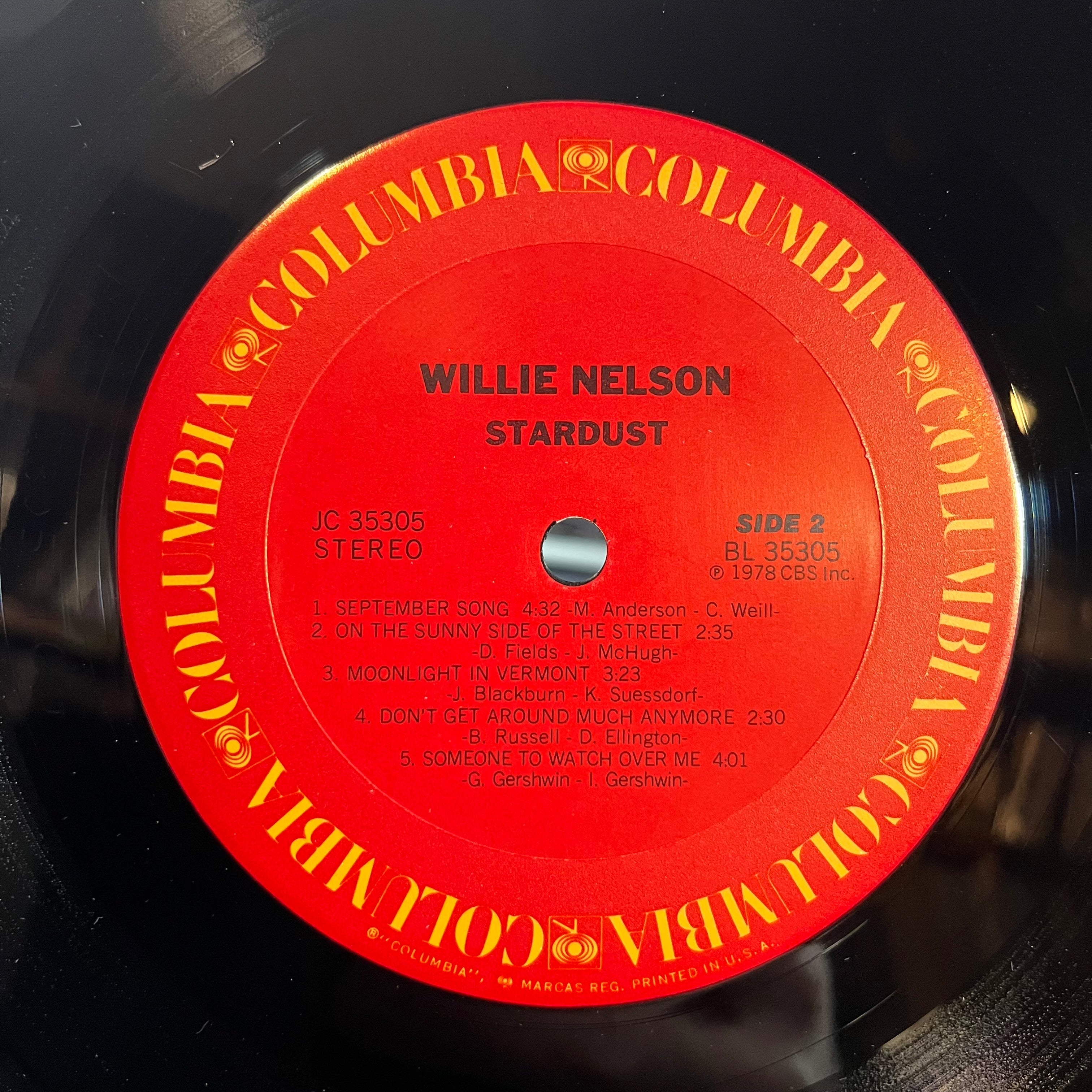 Willie Nelson - Stardust (VINYL) | Near Mint (NM) Near Mint (NM)