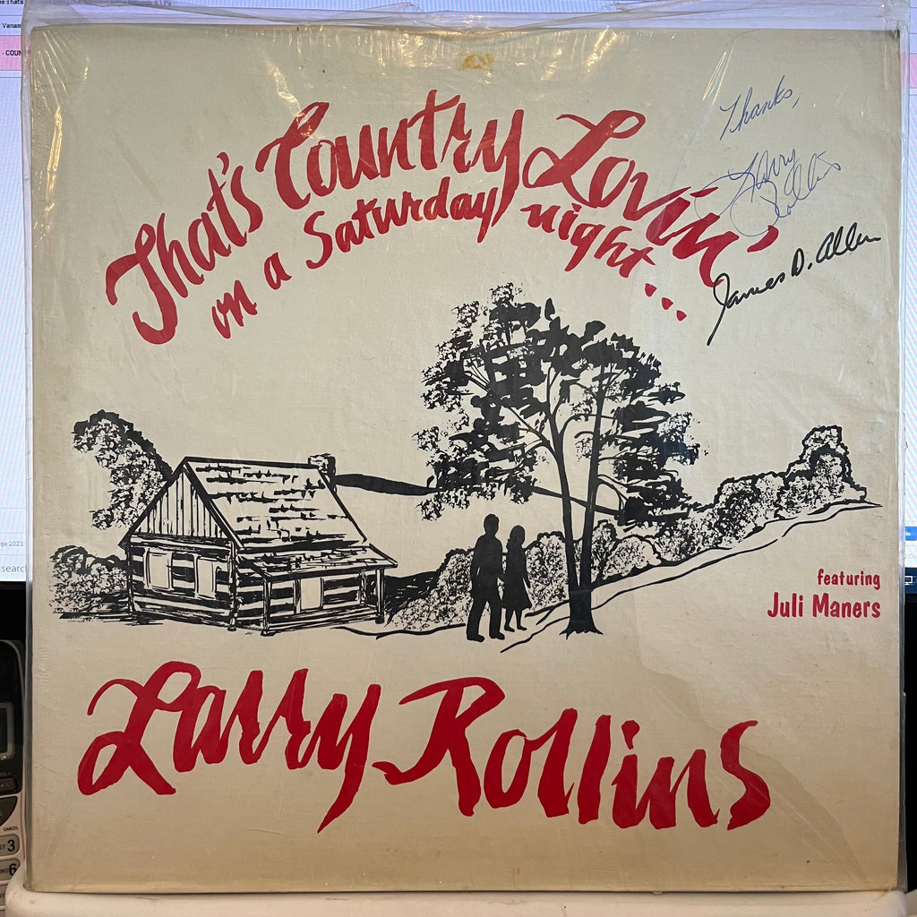 Larry Rollins - That's Country Lovin' On A Saturday Night | Near Mint (NM) Near Mint (NM)