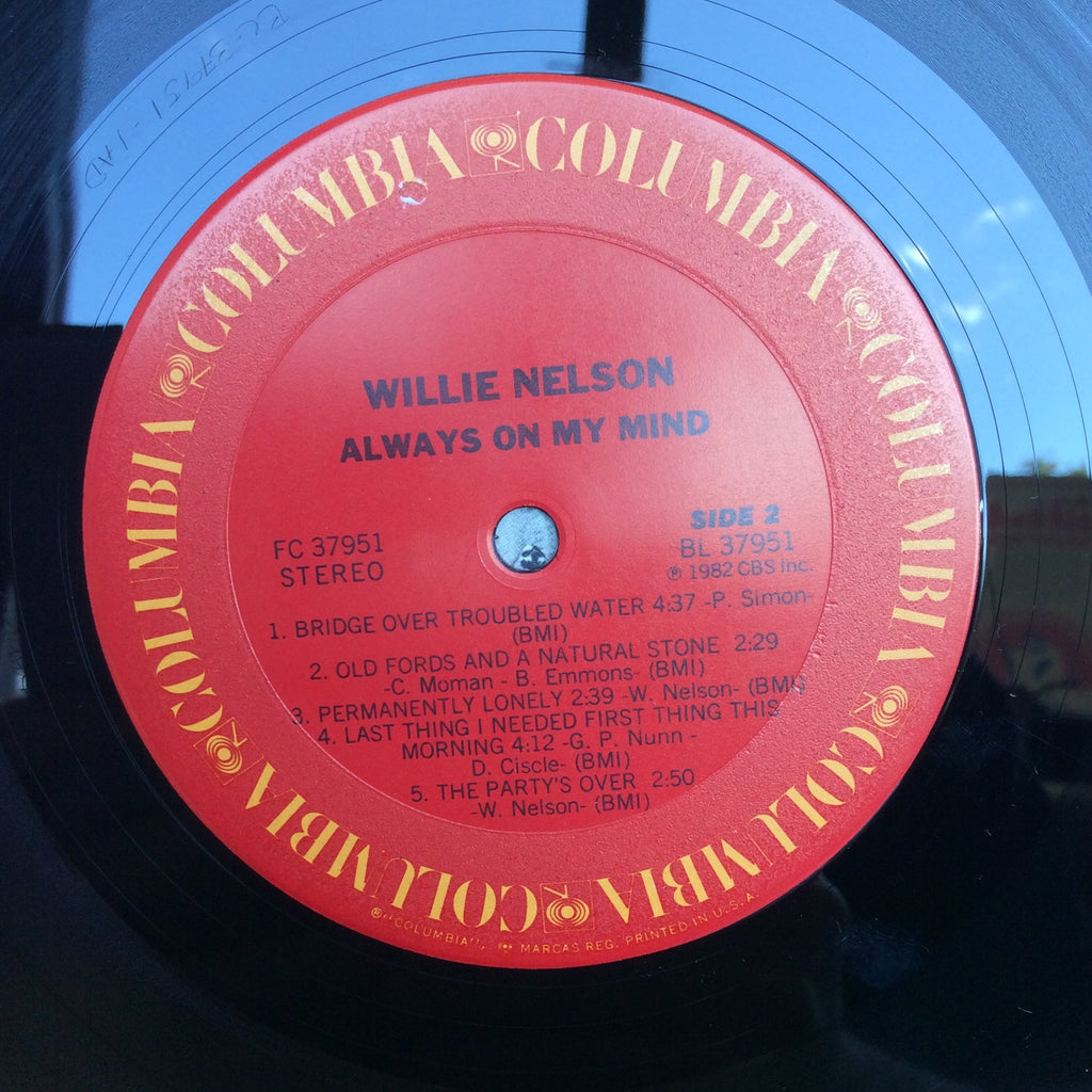 Willie Nelson - Always On My Mind (VINYL) | Near Mint (NM) Excellent (EX)