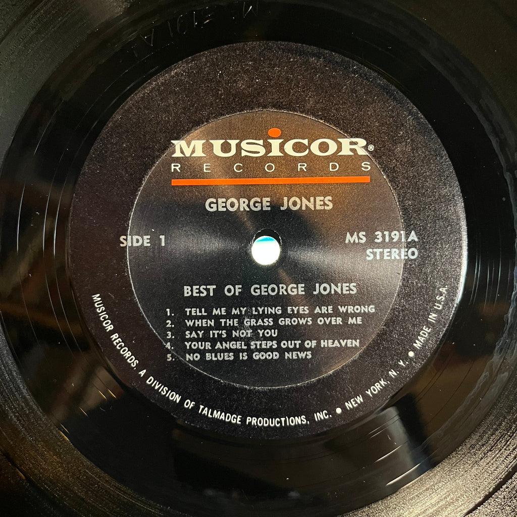 George Jones (2) - The Best Of George Jones (VINYL) | Near Mint (NM) Near Mint (NM)