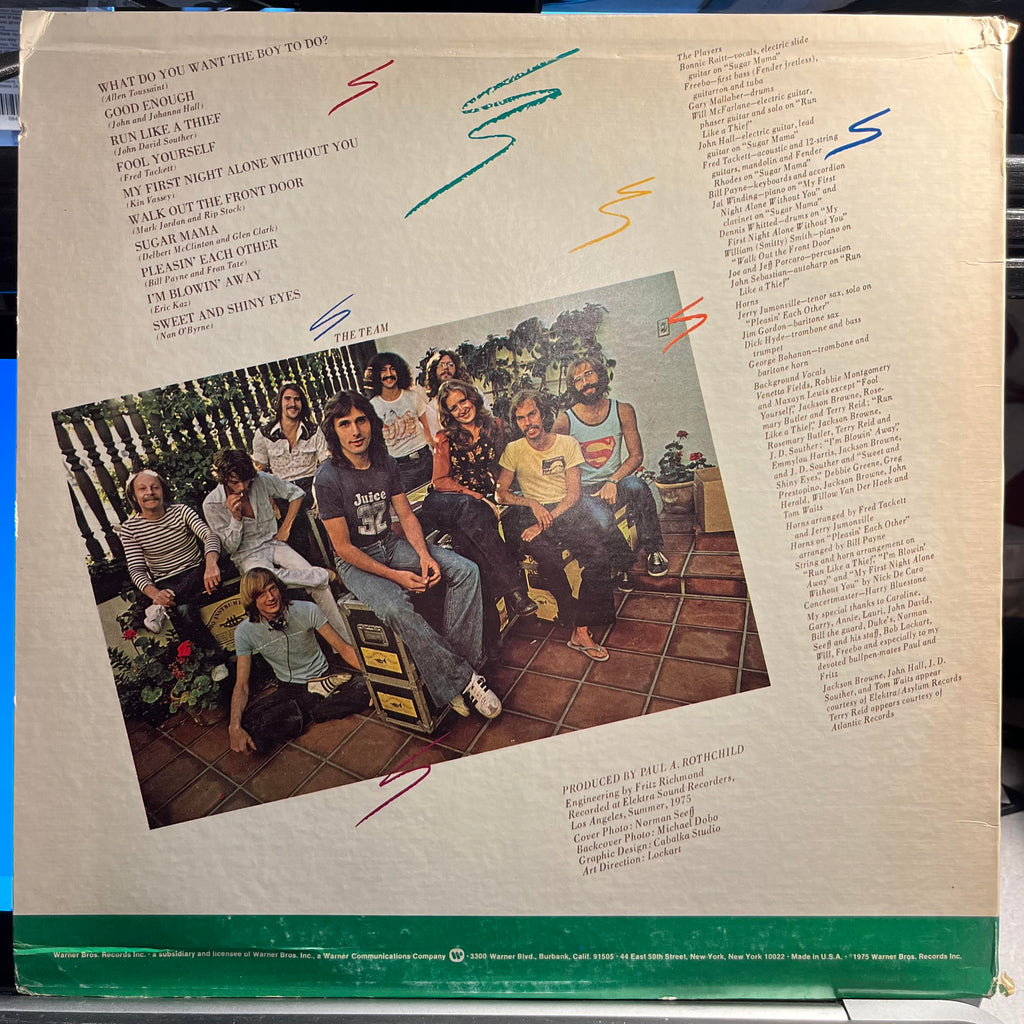 Bonnie Raitt - Home Plate *JACKSONVILLE* | Near Mint (NM) Very Good Plus (VG+)