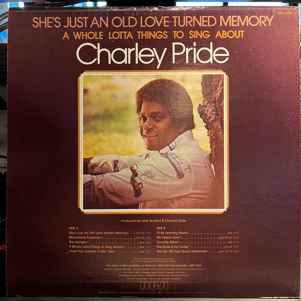 Charley Pride - She's Just An Old Love Turned Memory | Near Mint (NM) Near Mint (NM)