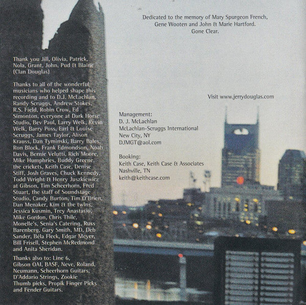 Jerry Douglas - Lookout For Hope SACD | Near Mint (NM) Near Mint (NM)