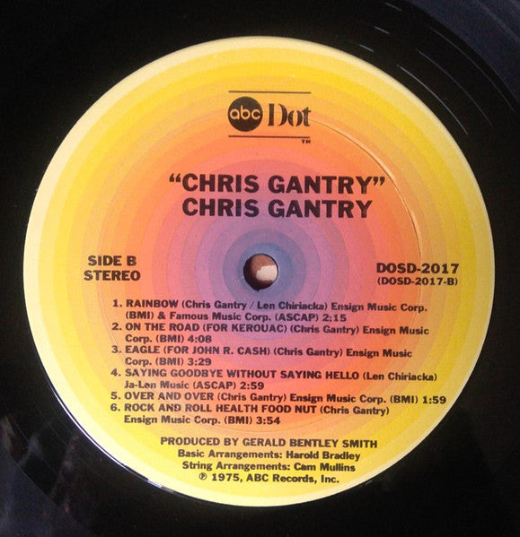 Chris Gantry - Chris Gantry (VINYL) | Near Mint (NM) Excellent+ (EX+)
