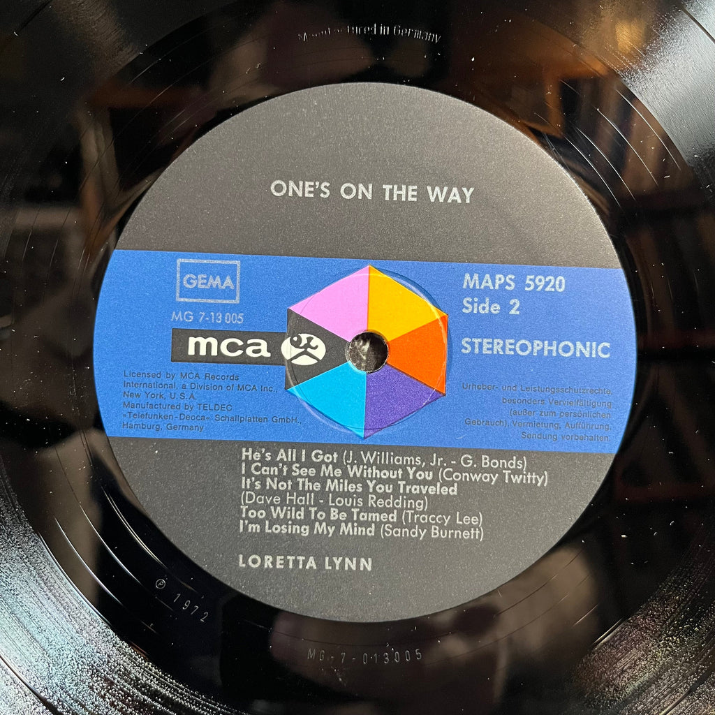 One's On The Way (GERMAN VINYL) | Near Mint (NM) Near Mint (NM)