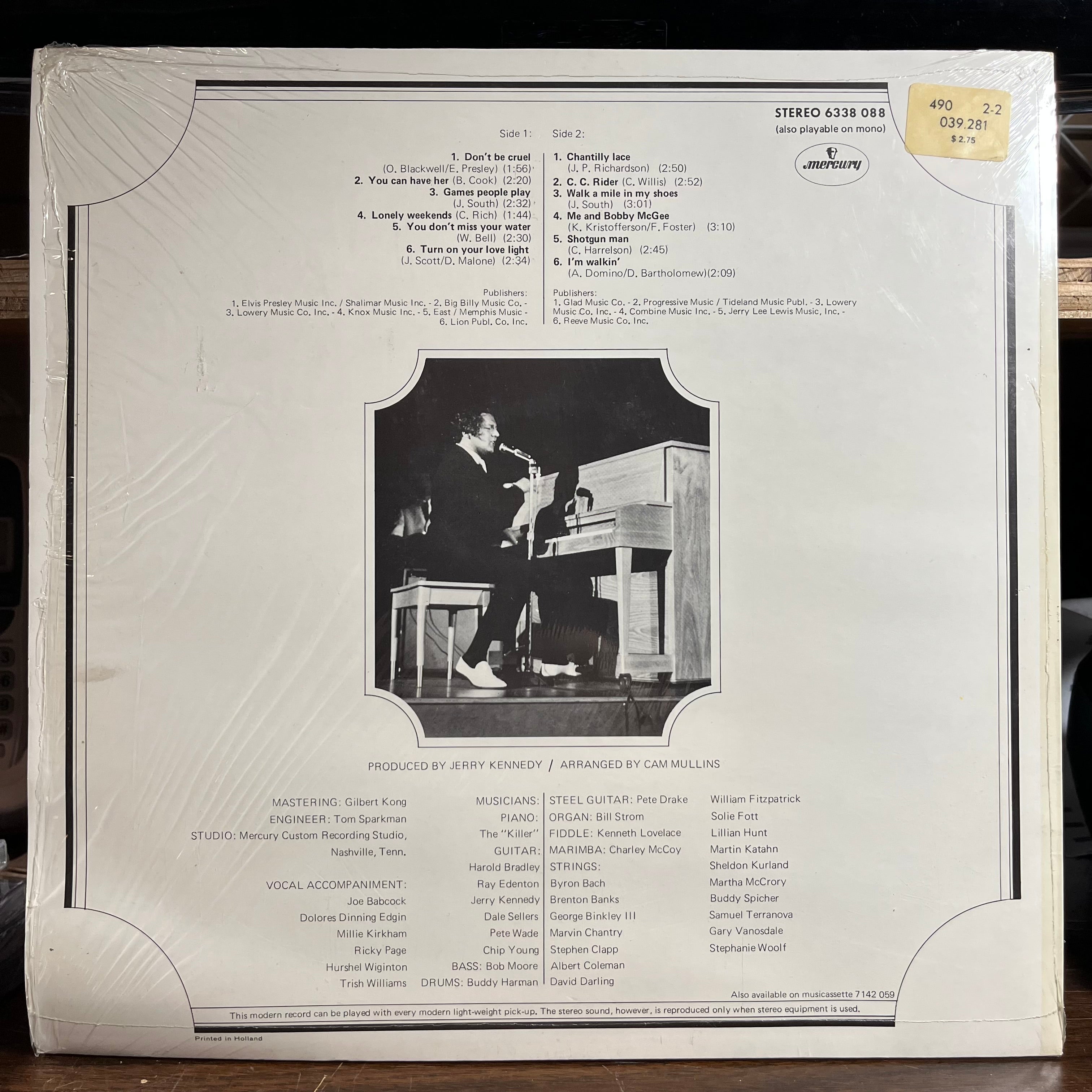 The "Killer" Rocks On (FRENCH VINYL) | Near Mint (NM) Near Mint (NM)