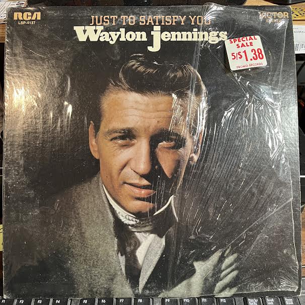 Waylon Jennings - Just To Satisfy You (VINYL) | Near Mint (NM or M-) Near Mint- (NM-)