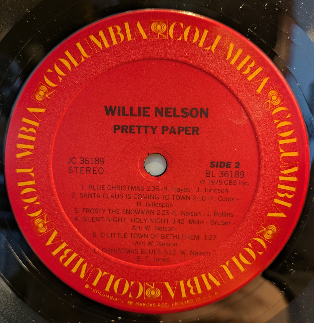 Willie Nelson - Pretty Paper (VINYL) | Near Mint (NM) Near Mint (NM)