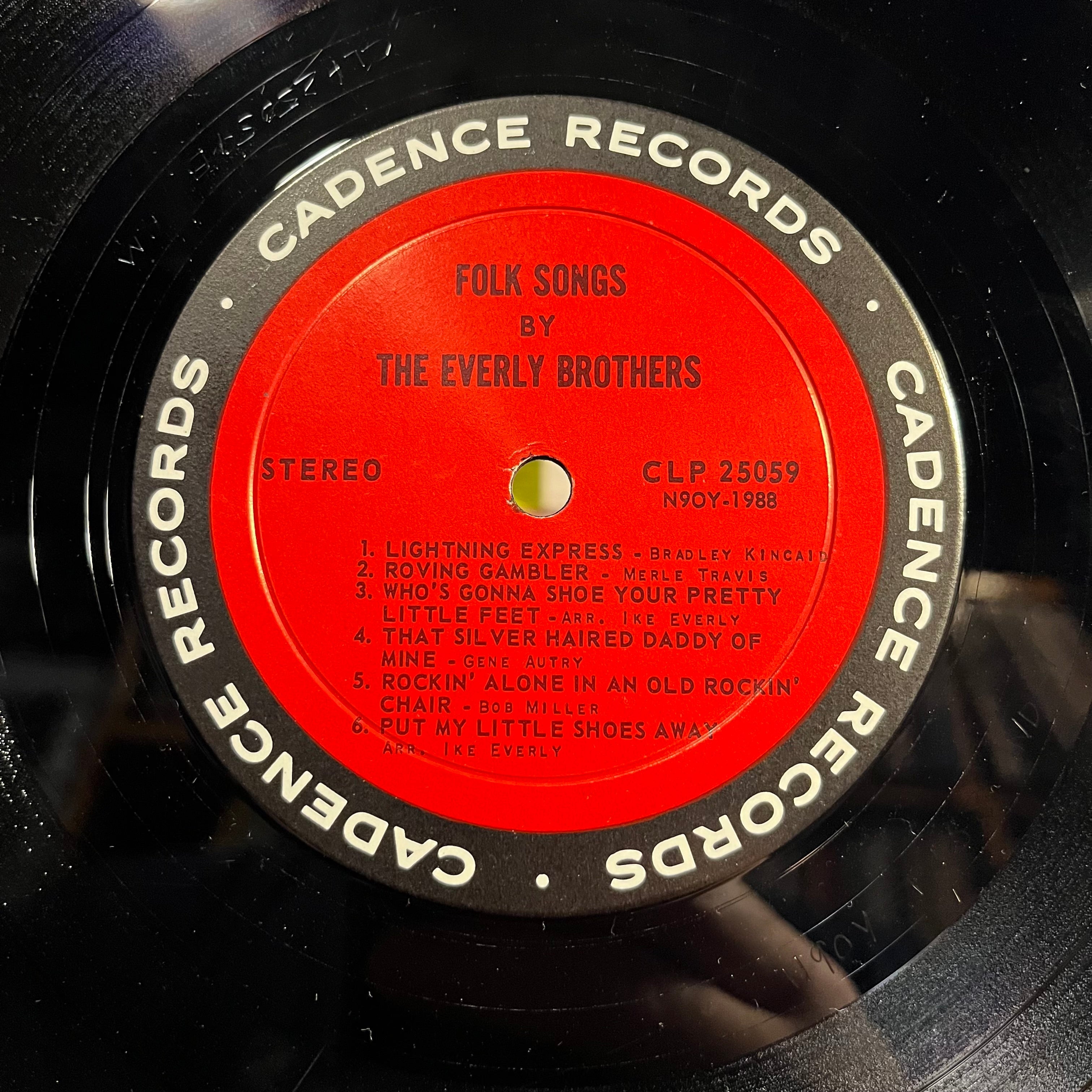 Everly Brothers - Folk Songs By The Everly Brothers *SHRINK* | Very Good Plus (VG+) Near Mint (NM)