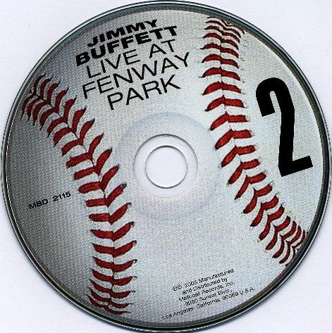 Jimmy Buffett - Live At Fenway Park (3xCD) | Very Good Plus (VG+) Excellent (EX)
