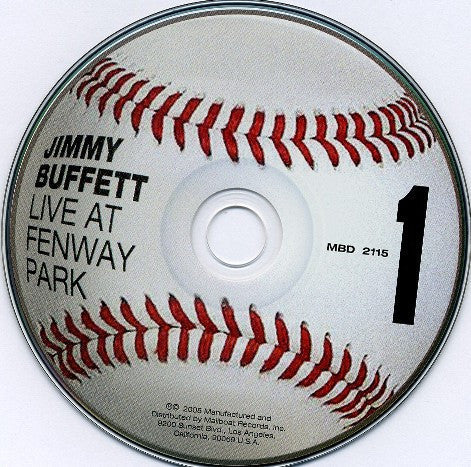 Jimmy Buffett - Live At Fenway Park (3xCD) | Very Good Plus (VG+) Excellent (EX)