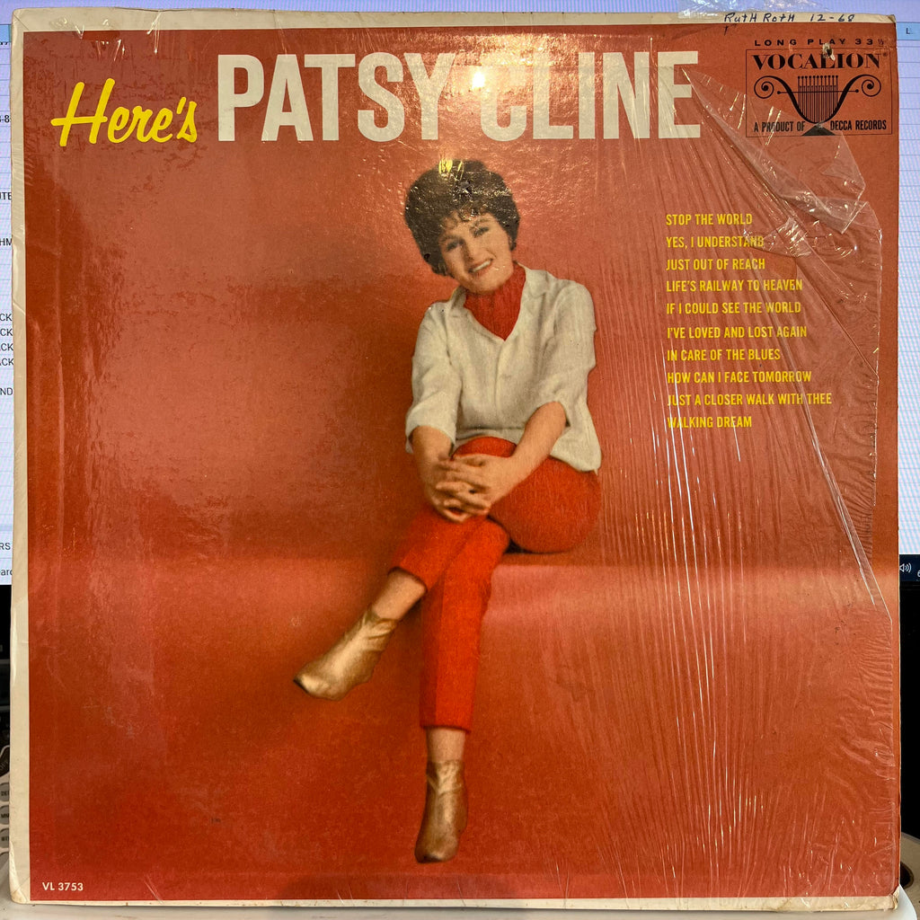 Patsy Cline - Here's Patsy Cline | Very Good (VG) Excellent (EX)