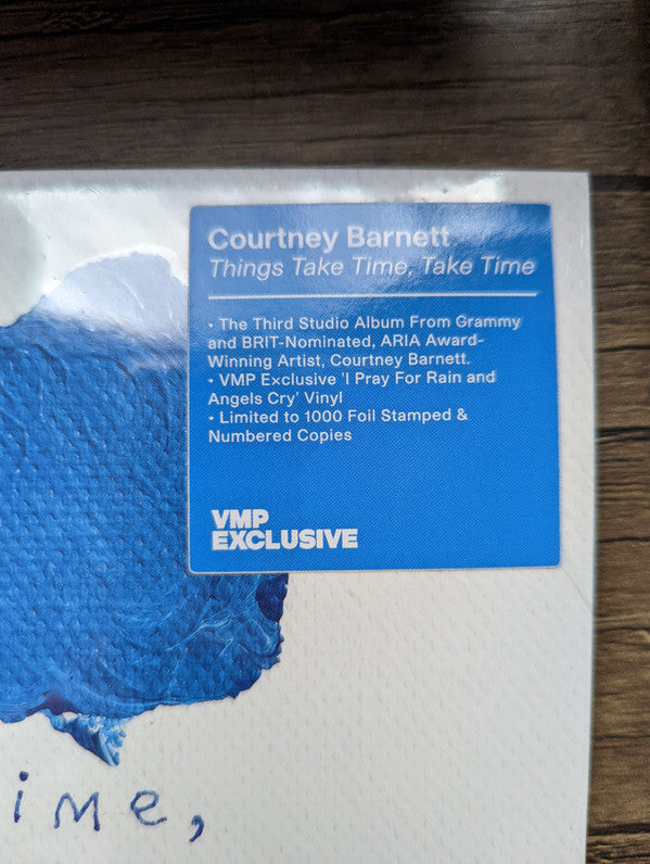 Things Take Time, Take Time (Blue Swirl Blue) | Mint (M) Mint (M)