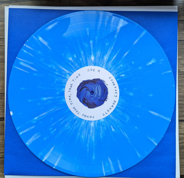 Things Take Time, Take Time (Blue Swirl Blue) | Mint (M) Mint (M)