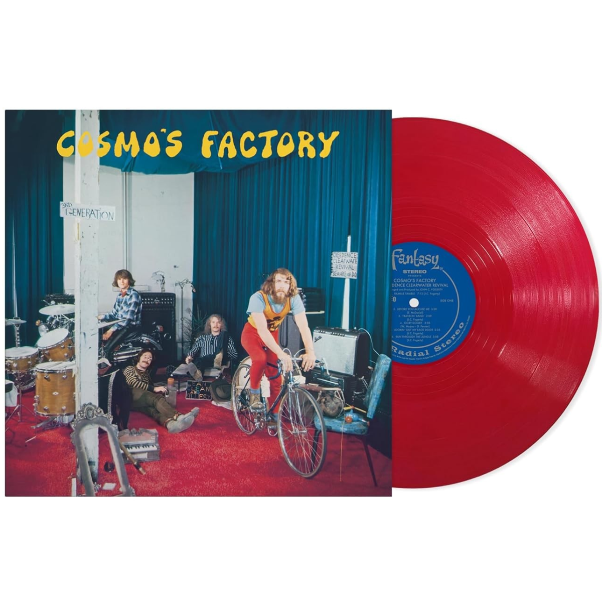 Creedence Clearwater Revival - Cosmo's Factory (Remastered 2025) (RED APPLE COLOR VINYL) | Mint (M) Mint (M)