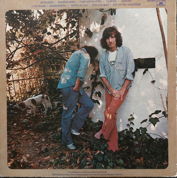 Crosby & Nash - Whistling Down The Wire | Very Good Plus (VG+) Near Mint (NM)