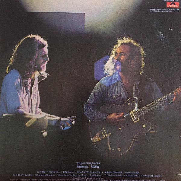 Crosby & Nash - Wind On The Water | Near Mint (NM) Near Mint (NM)