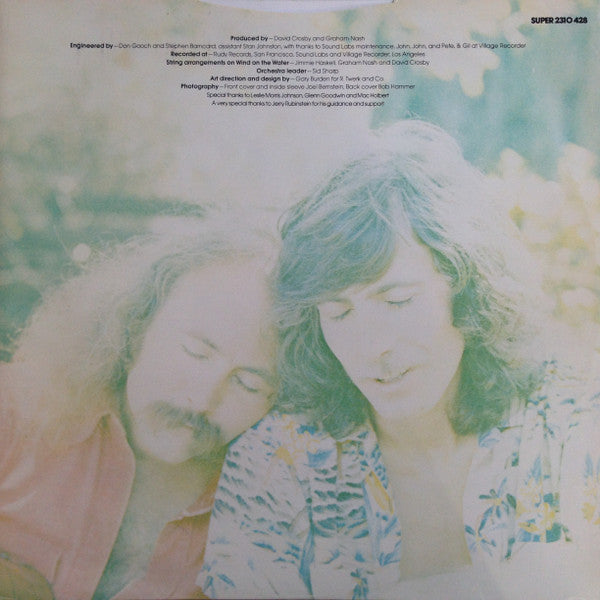 Crosby & Nash - Wind On The Water | Near Mint (NM) Near Mint (NM)
