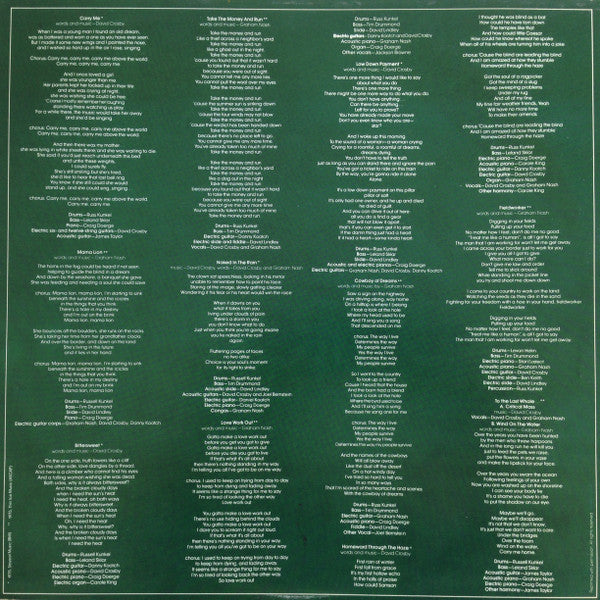Crosby & Nash - Wind On The Water | Near Mint (NM) Near Mint (NM)