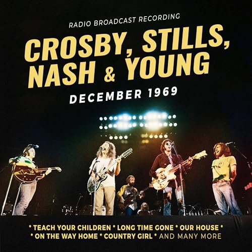 Crosby, Stills, Nash & Young - December 1969 (Colored Vinyl, Yellow, Limited Edition) |
