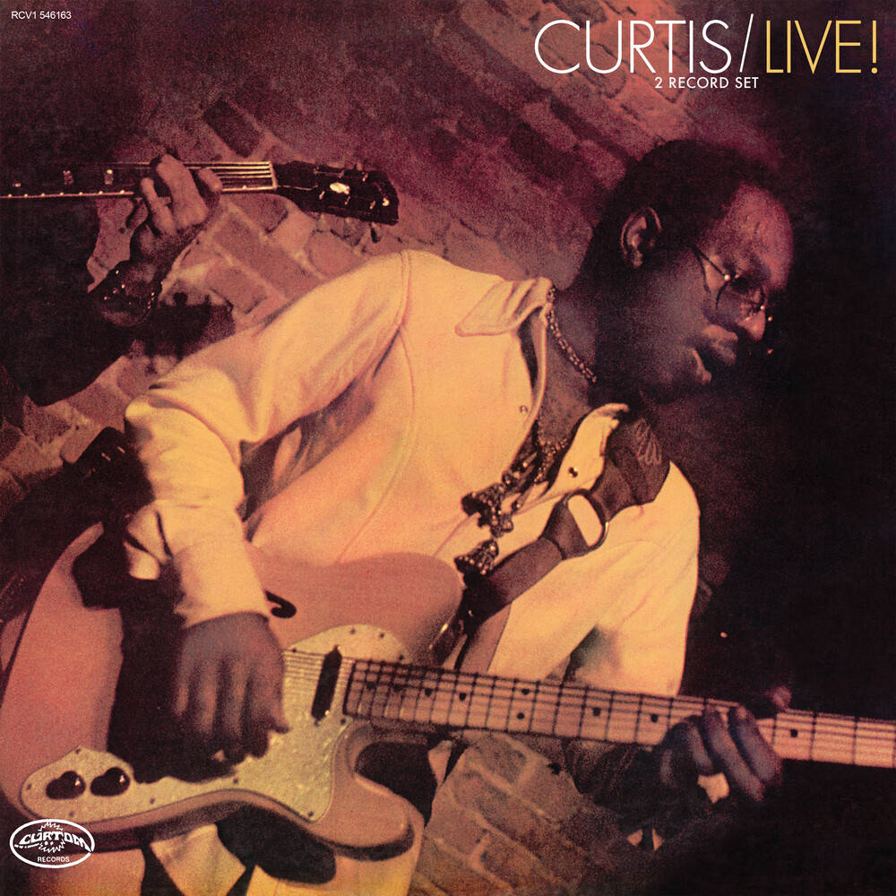 Curtis / Live! (syeor) (Burgundy/Fruit Punch Vinyl) | Mint (M) Mint (M)