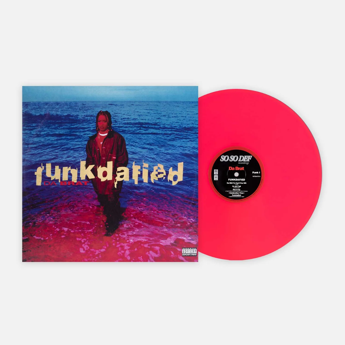 Funkdafied [Explicit Content] (Limited Edition, Neon Red Colored Vinyl) | Mint (M) Mint (M)