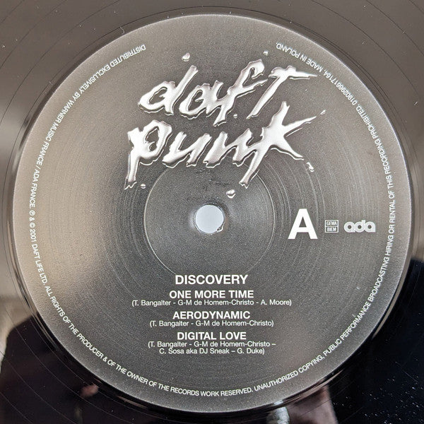 Daft Punk - Discovery (2x Vinyl) | Mint (M) Mint (M)