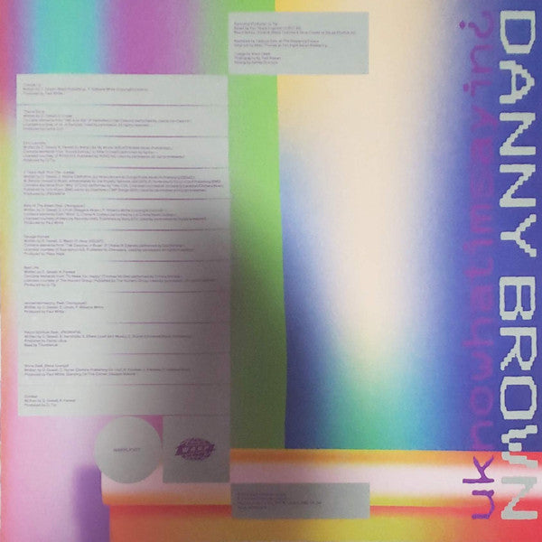 Danny Brown (2) - uknowhatimsayin¿ | Mint (M) Mint (M)