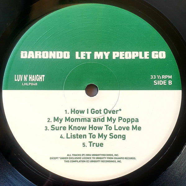 Let My People Go | Mint (M) Mint (M)