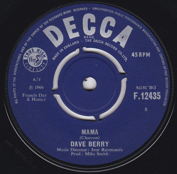Mama | Very Good Plus (VG+) Generic