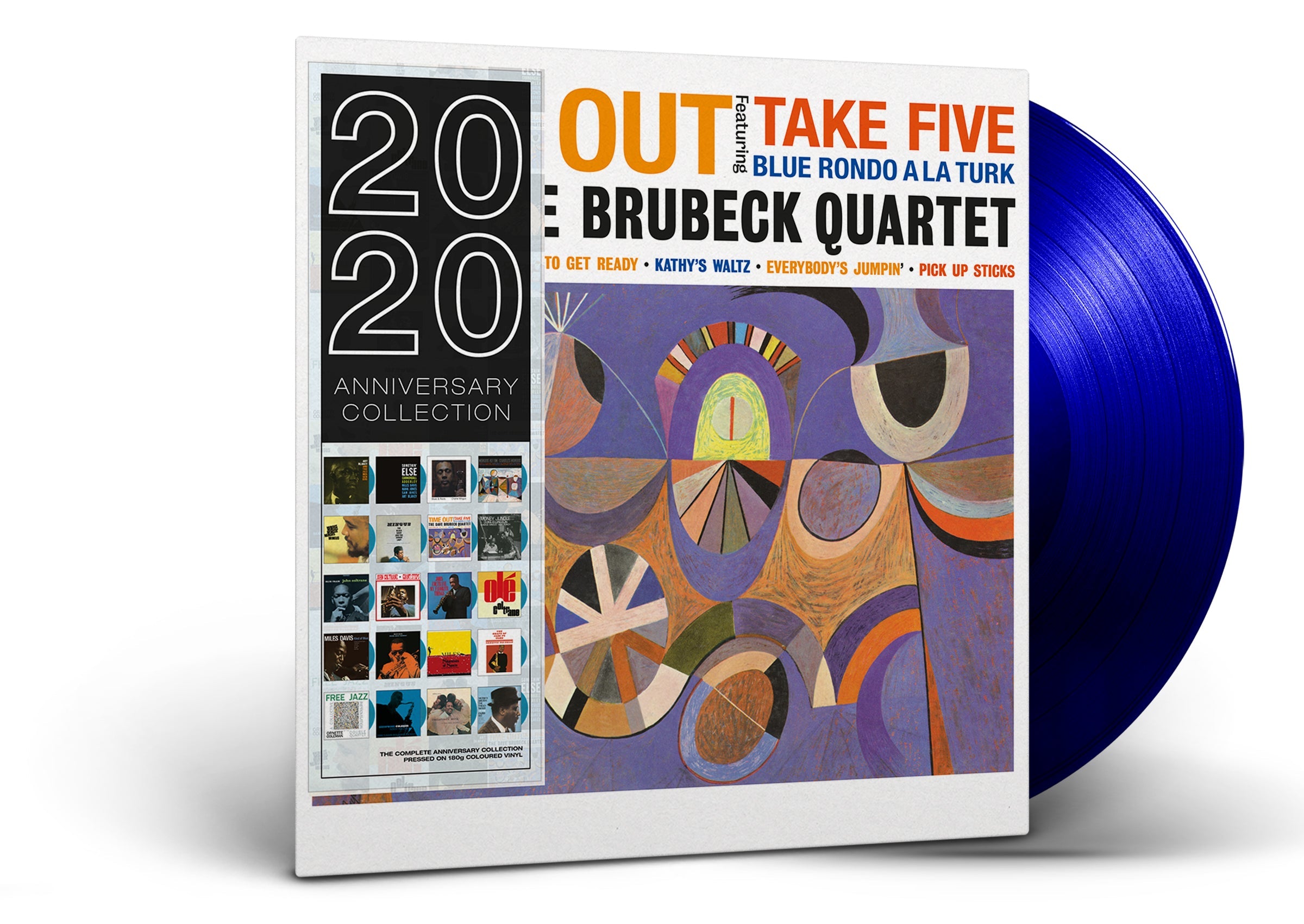 Dave Brubeck Quartet - Time Out [Import] (Blue Vinyl) | Mint (M) Mint (M)