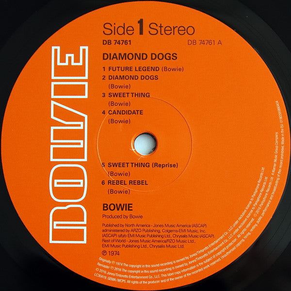 David Bowie - Diamond Dogs | Mint (M) Mint (M)